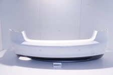Audi A5 2010 Heckstoßstange Stoßfänger hinten Weiß 8T0807511B