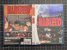 Dreamcast Illbleed Custom Case - NO Game or Manual