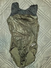 GK Elite Gymnastics Leotard AXS, Green