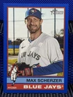 2025 Topps Heritage MAX SCHERZER Toronto Blue Jays Blue Border SP