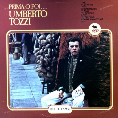 Umberto Tozzi - Prima O Poi.... LP (VG) .*
