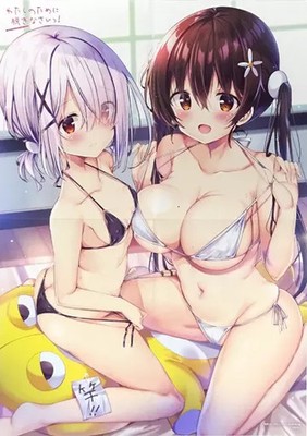 KADOKAWA Comic Cune April 2021 B3 Poster Single-sided Illustration Kuro