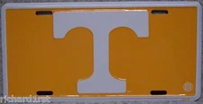 NCAA Aluminum License Plate Tennessee Volunteers NEW