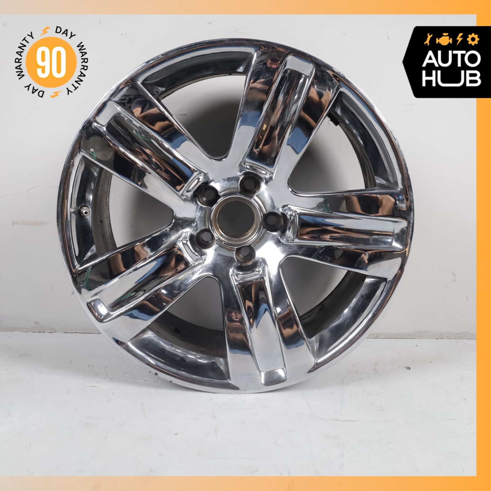 Bentley Continental GT GTC 9 x 19 19" Wheel Rim Chrome 3W0601025AC OEM