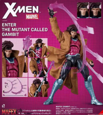 Perfect Medicom Mafex 131 Gambit X-Men Actiopn Figure In Stock | eBay