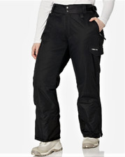 NEW Arctix Women's Snow Sports Insulated Cargo Pants, Black, X-Large