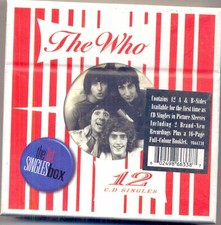 CD-The Who 12 CD Singles UK Box Set Still Sealed