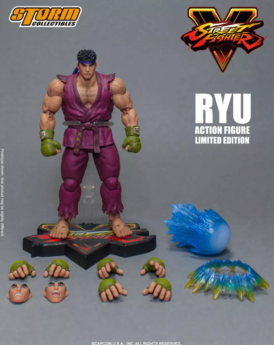 RYU - Street Fighter V Action Figure – Storm Collectibles