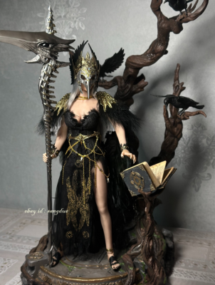 POP COSTUME 1/6 WH-005 Witch Hunter - Raven Woman Deluxe Action