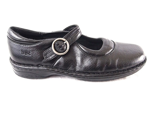 BOC Born Black Mary Jane Comfort Buckle Women's Shoes 5 37 | eBay