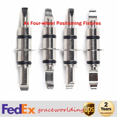 Wheel Alignment System Clamp wheel Positioning Fixture Reversible Rim Claw 4pcs