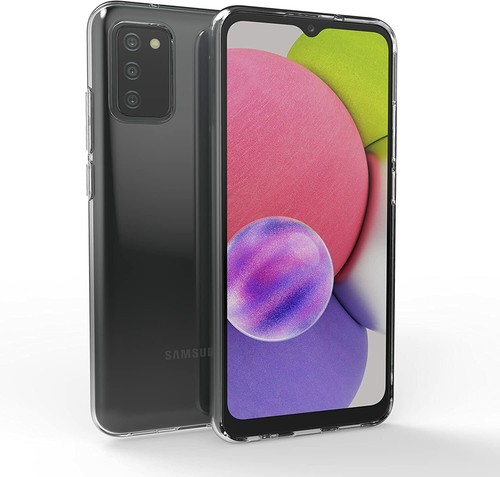 Hülle für Samsung Galaxy A03S Silikon Schutz Handyhülle TPU Tasche Klar Slim - Bild 2 von 5