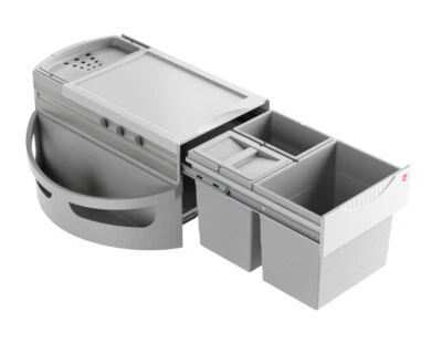Hailo Rondo 3646131 Eckabfallsammler Abfallsammler Einbau Mülleimer Abfalleimer - Bild 1 von 4