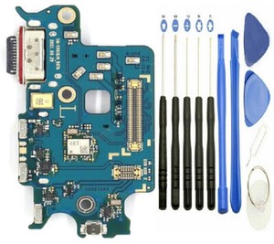 Original Samsung Galaxy S22 / S22 5G Ladebuchse USB C Sim Kartenleser + Werkzeug