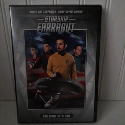 Starship Farragut: For Want of a Nail DVD 2007 New & Sealed Based On Star Trek!