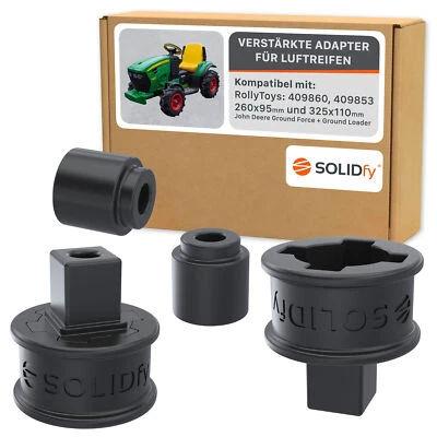 Adapter für Peg Perego Fahrzeuge mit Rolly Toys Luftreifen 11mm 12mm Reifen tire - Bild 1 von 4