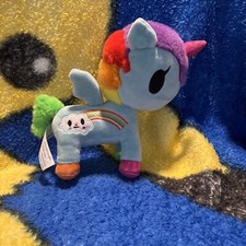 Aurora- Tokidoki- Pixie - Unicorno - Small 7.5 In Blue