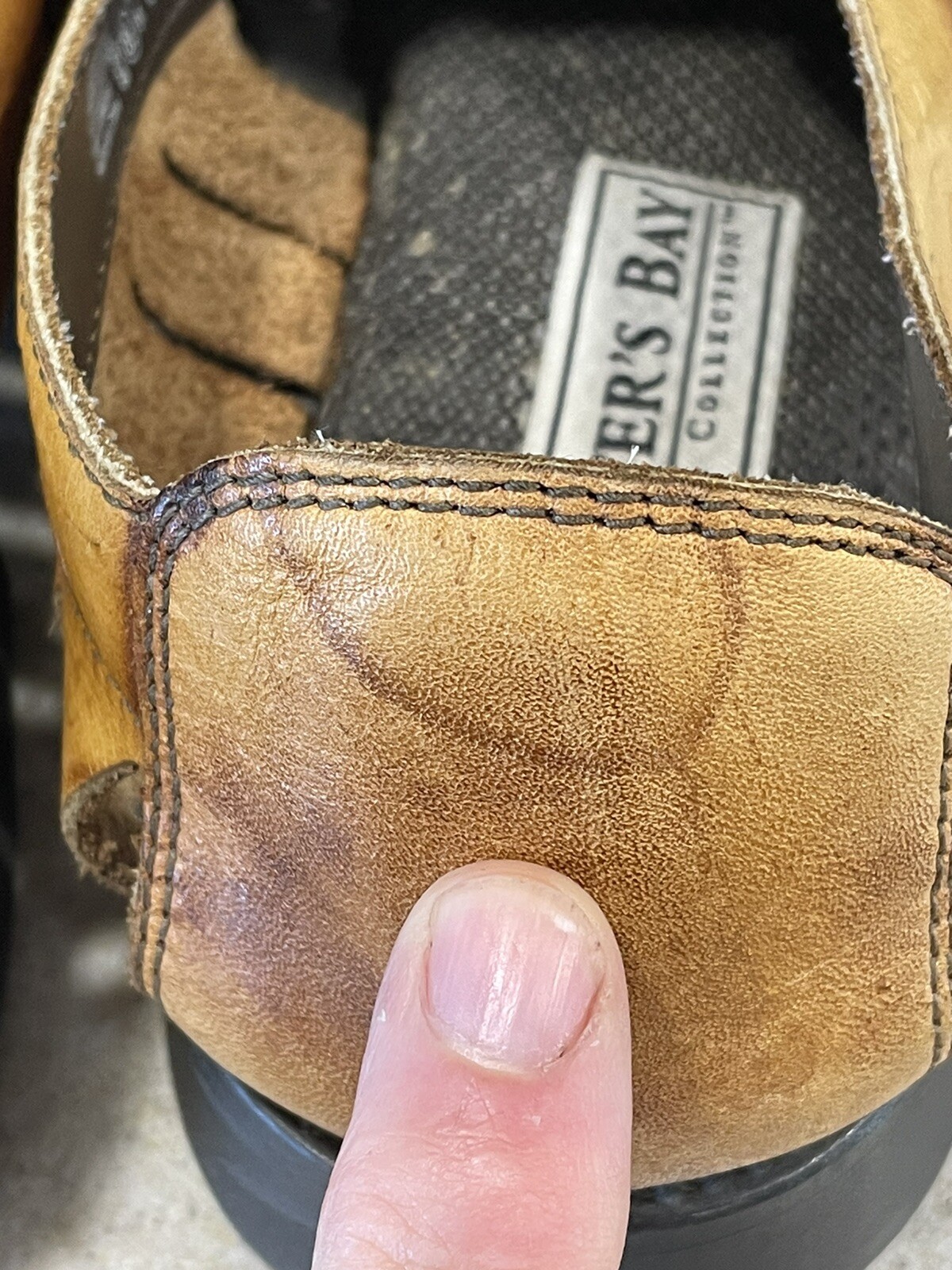 Hunters Bay Leather Collection Men’s Adjustable Sanda… Gem