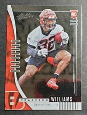 2019 Absolute #150 Trayveon Williams Texas/ BENGALS Rookie football card NM/MT