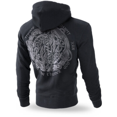 Jumper Pullover Bluse Schwarz Dobermans Aggressive Valhalla Vikings Zirkel BZ253