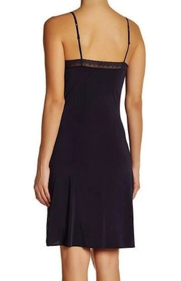 Vestido YUMMIE Sunny Línea A NEGRO Ribete de Encaje Completo Sin Cordones Por encima de la Rodilla NUEVO Para Mujer Talla S Foto 2 de 4