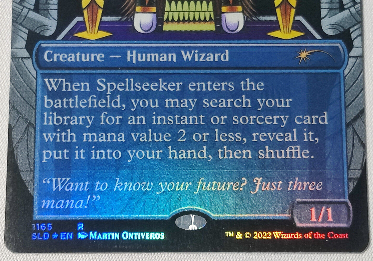 MTG Secret Lair Spellseeker #1165 -SLD Wizards of the Street