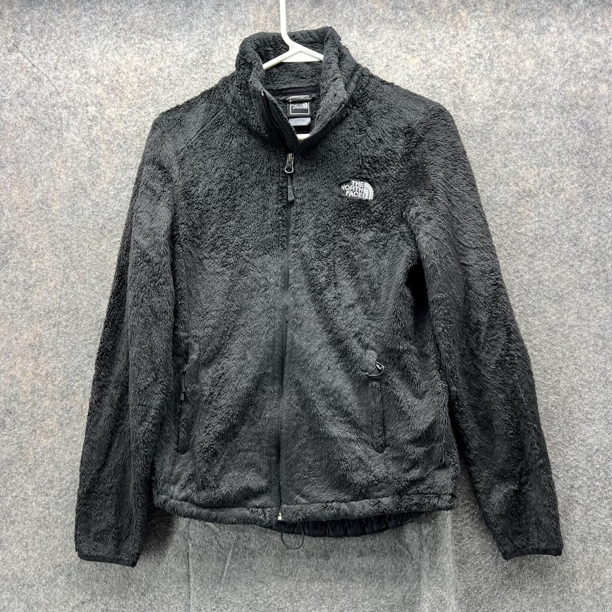 The North Face Jacket Women Small Black Full Zip Faux Fur Full Zip Osito