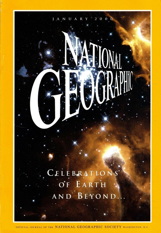National Geographic Magazine - Jan 2000 - Feat. "Celebrations of Earth & Beyond"