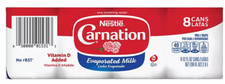 Nestle Carnation Evaporated Milk Vitamin D Added 08 Cans Latas 96 flz