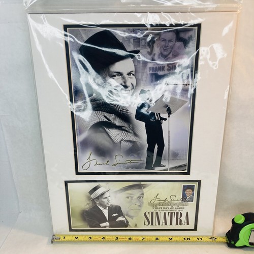 Frank Sinatra USPS primer día de emisión 2008 sello y foto arte mate - NUEVO - Imagen 9 de 10