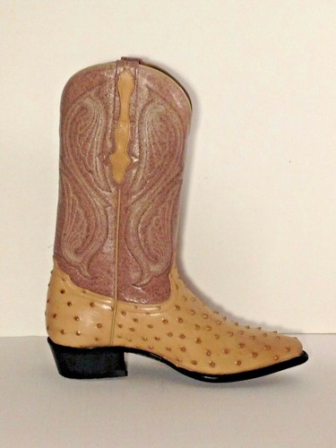 BOTAS RODEO BRAVO PIEL IMITACION AVESTRUZ ORIX HORMA 700 PUNTAL SIZE 8.5  7442801135131 | eBay