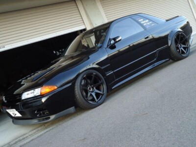 For Nissan Skyline R32 GTS BN Style Carbon Fiber Front Fender +