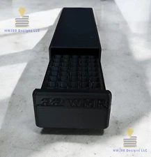 Sliding .22 WMR Ammo Storage Box Case - 100rd Round - Multiple Colors Available!