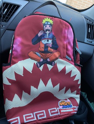 sprayground naruto split shark backpack