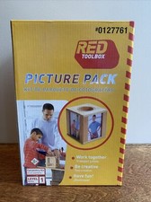 Red Toolbox - Picture Pack - Carpentry Kit - Wood - 8 -Level 1 -Photo Cube -NIB
