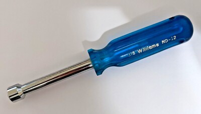 3/8'' 6 POINT HOLLOW SHAFT NUT DRIVER [OAL: 6.5''] WILLIAMS ND-12 (QTY: 1) USA NOS