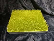 Boon Lawn Countertop Drying Racks - Green 9  x9  ; and 13  x 11  