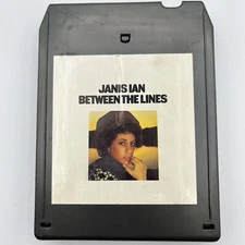 Janis Ian - Between The Lines- Restored 8 Track Tape - New Pad and Splice