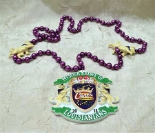 Raising Cane's Chicken Fingers 2018 Mardi Gras Beads Mystick Krewe Louisianians