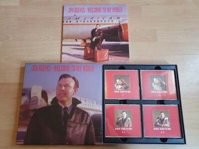 独16discs CD Jim Reeves Welcome To My World BCD15656PI BEAR FAMILY /02080 Jim Reeves Box set: Welcome To My World (16-CD Deluxe Box