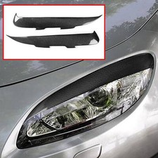 Für Mazda MX-5 Miata 09-12 Kohlefaser Scheinwerfer Augenbraue Augenlid Abdeckung
