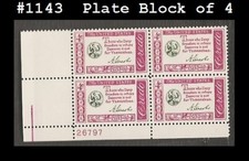 Usa5 1143 Mnh Pb4 A. Lincoln