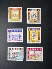 Liberia #347-349 C88-C90 Mint  Complete Set