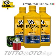 Tagliando KAWASAKI KLR 650 1988-2005 / Olio Bardahl XTM 10W40 + Filtro