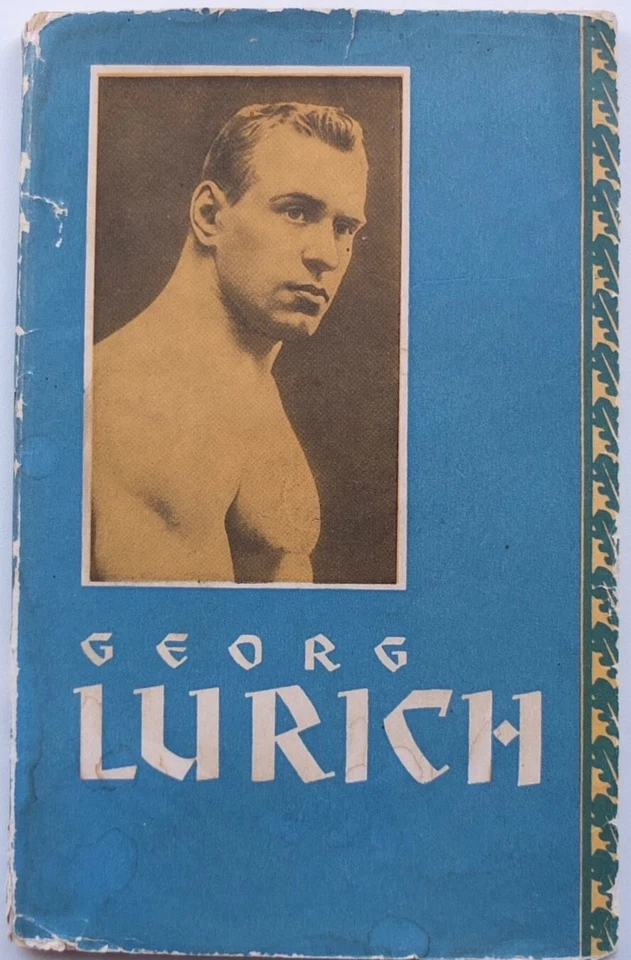 Libro 1958 del luchador ruso estonio Georg Lurich Foto 2 de 4