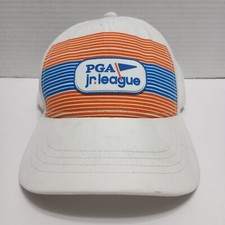 PGA Jr. League Golf Hat One Size Hook and Loop Kids Size