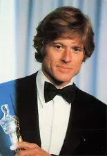 Robert Redford Vintage Continental Chrome Postcard Unposted