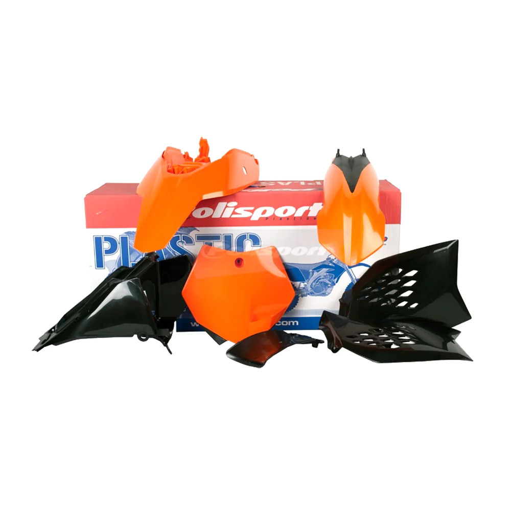 Polisport Plastic Kit KTM SX 65 09-11 ORANGE