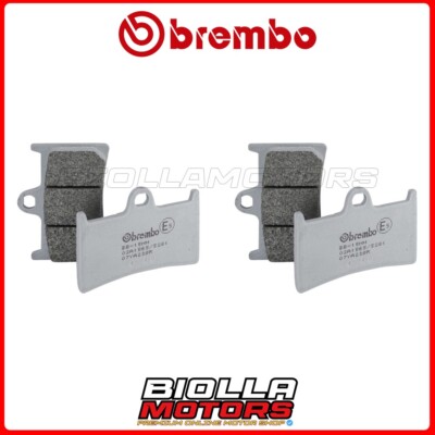 FRONT BRAKE PAD KIT Brembo Yamaha XJR C RACER 1300 2017 [SR] 2x07YA23S