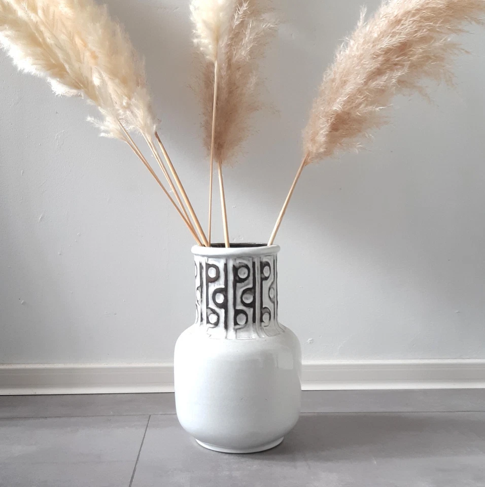 Vintage signed ceramic vase 70s/ Mid Century Modern Vase/ vase retro decor - Bild 2 von 4